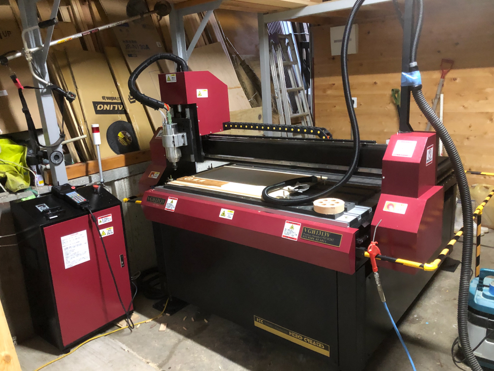 曲線加工NCルーター